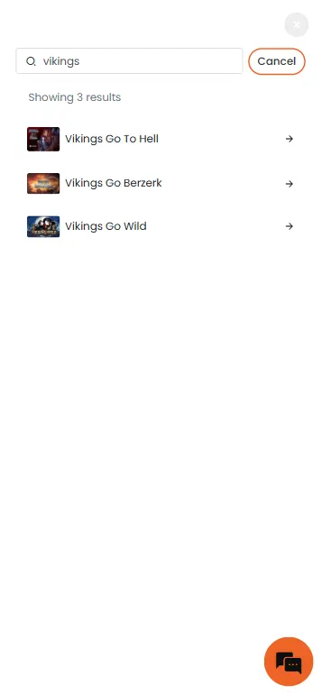 Vikings Go Berzerk in a search bar