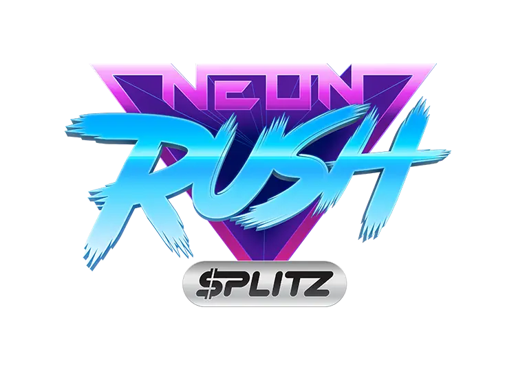 Neon Rush Splitz slot featuring cyberpunk theme and symbol splitting mechanic